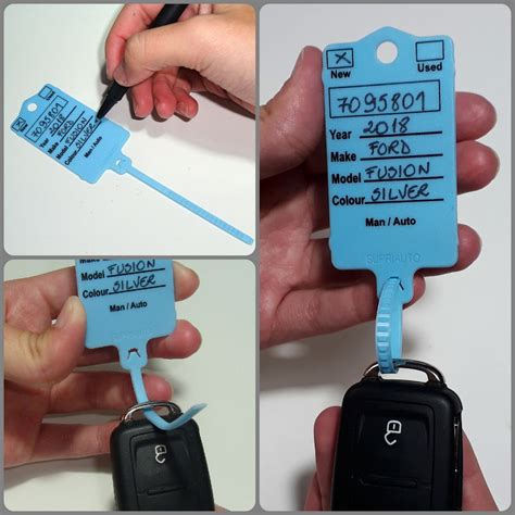 metal key box hanger tags|automotive key tags.